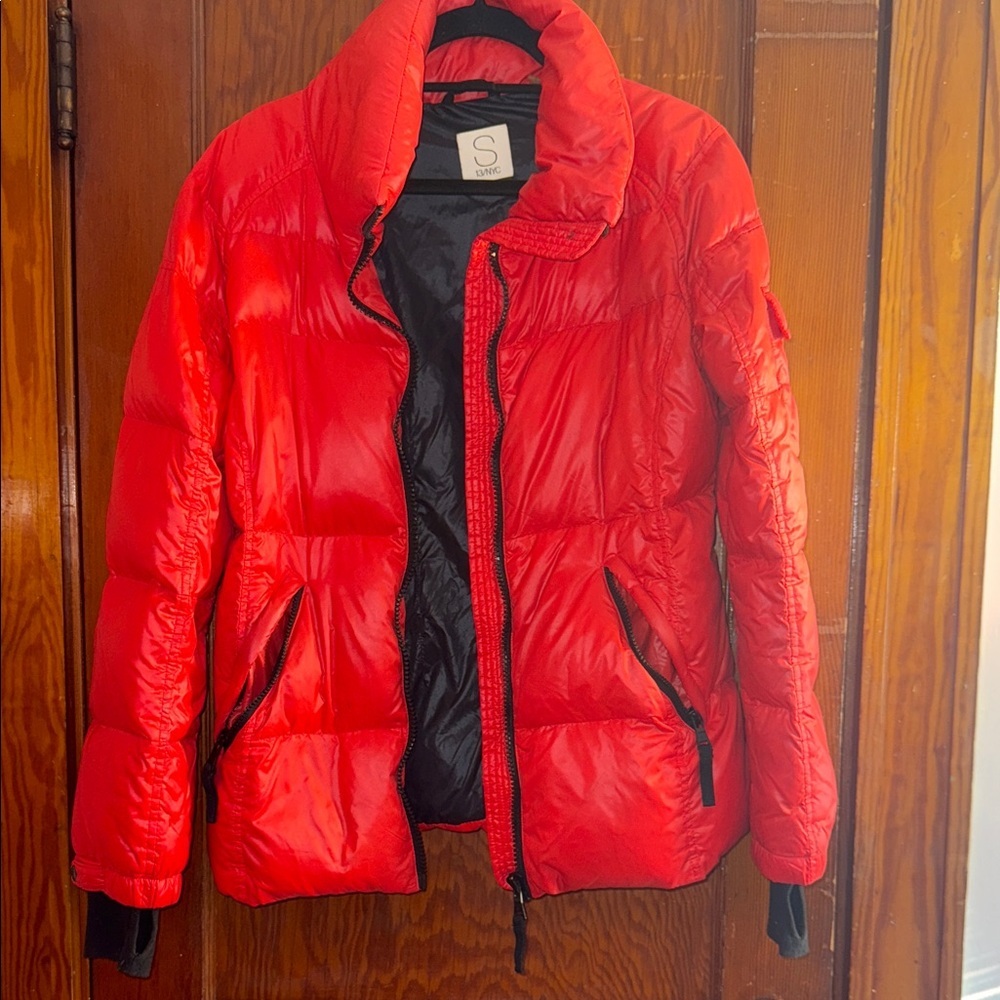 S13 - Red Orange Puffer Jacket

Worn.